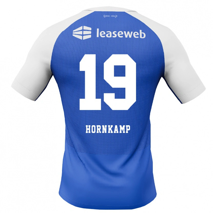 Danxen Dames Jizz Hornkamp #19 Hemelsblauw Rood Wit Uitshirt Uittenue 2026/27 T-Shirt België