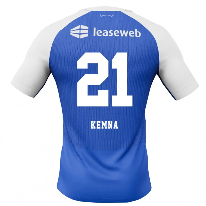 Danxen Dames Ties Kemna #21 Hemelsblauw Rood Wit Uitshirt Uittenue 2026/27 T-Shirt België