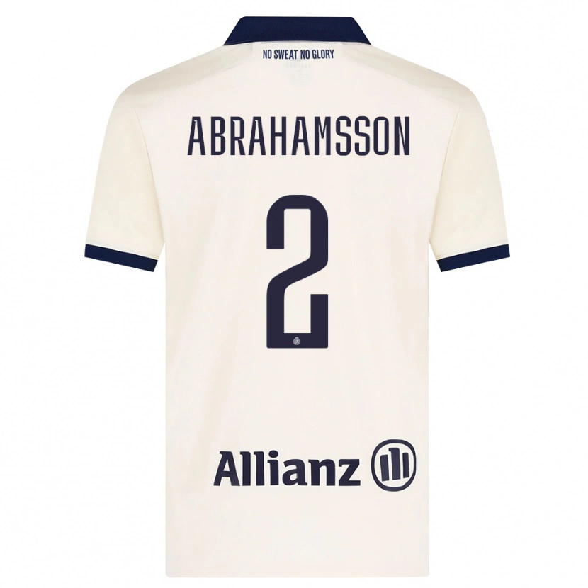 Danxen Dames Sejde Abrahamsson #2 Beige Zwart Uitshirt Uittenue 2026/27 T-Shirt België