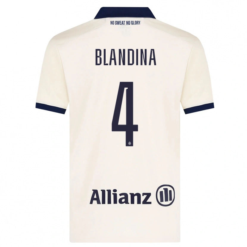 Danxen Dames Noham Blandina #4 Beige Zwart Uitshirt Uittenue 2026/27 T-Shirt België