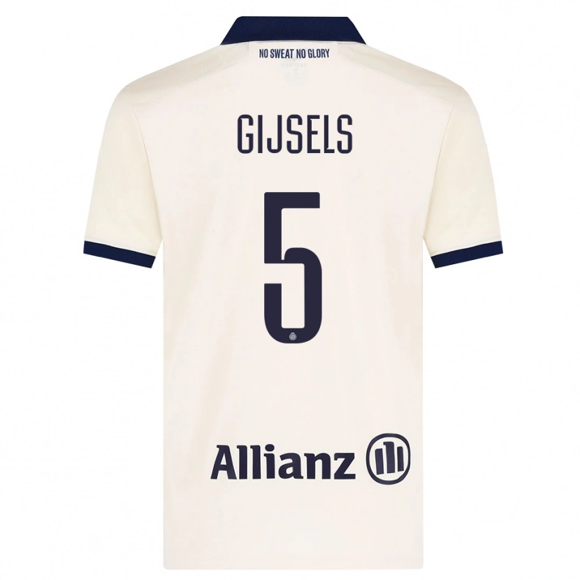 Danxen Dames Kellen Gijsels #5 Beige Zwart Uitshirt Uittenue 2026/27 T-Shirt België