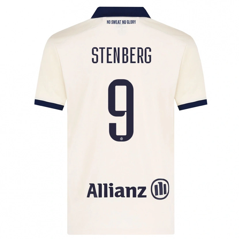 Danxen Dames Hanna Stenberg #9 Beige Zwart Uitshirt Uittenue 2026/27 T-Shirt België