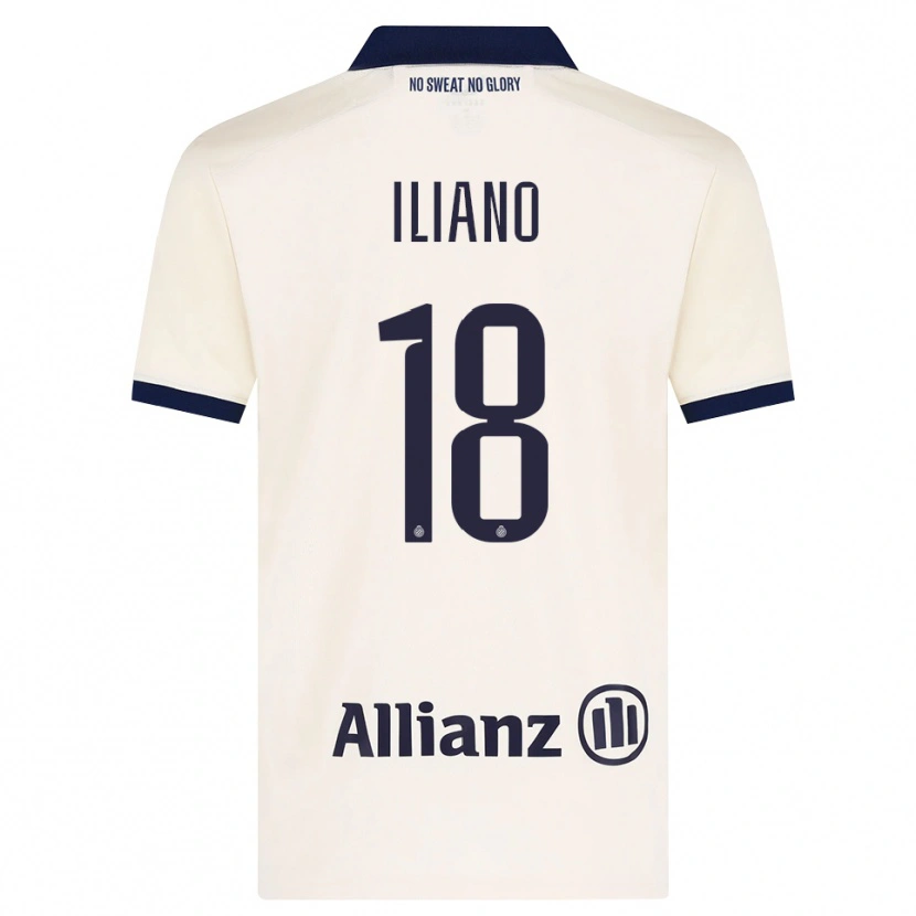 Danxen Dames Isabelle Iliano #18 Beige Zwart Uitshirt Uittenue 2026/27 T-Shirt België