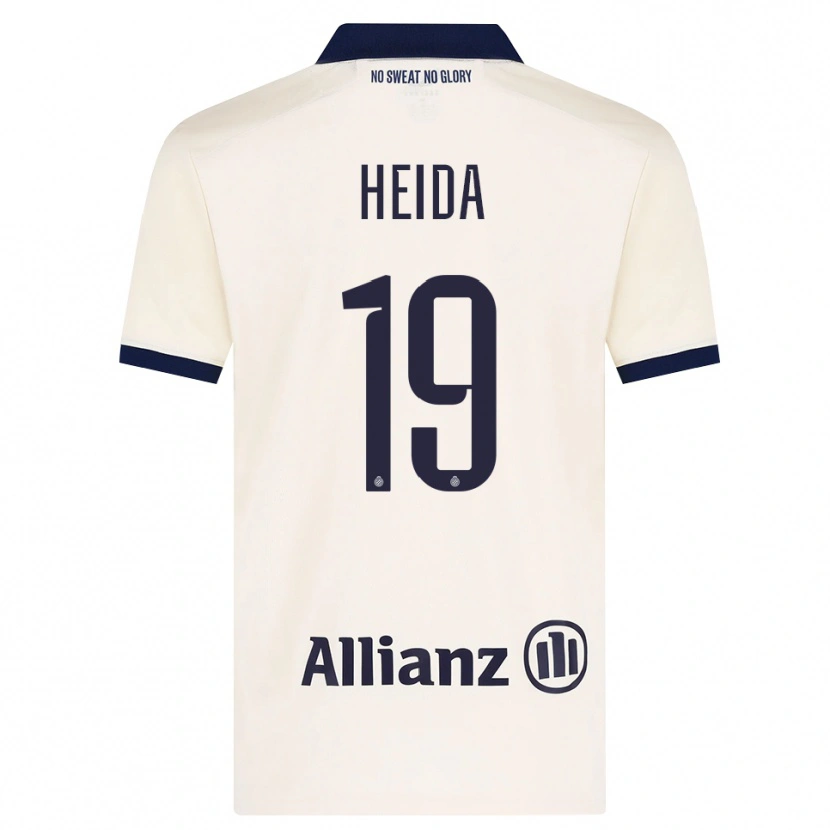 Danxen Dames Jade Heida #19 Beige Zwart Uitshirt Uittenue 2026/27 T-Shirt België