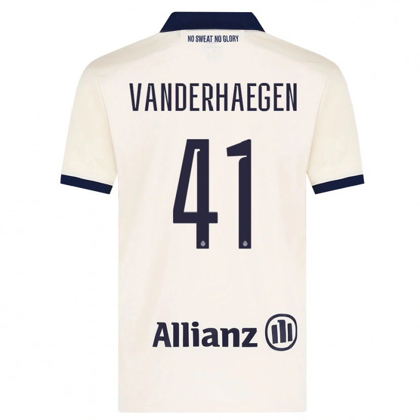 Danxen Dames Lotte Vanderhaegen #41 Beige Zwart Uitshirt Uittenue 2026/27 T-Shirt België
