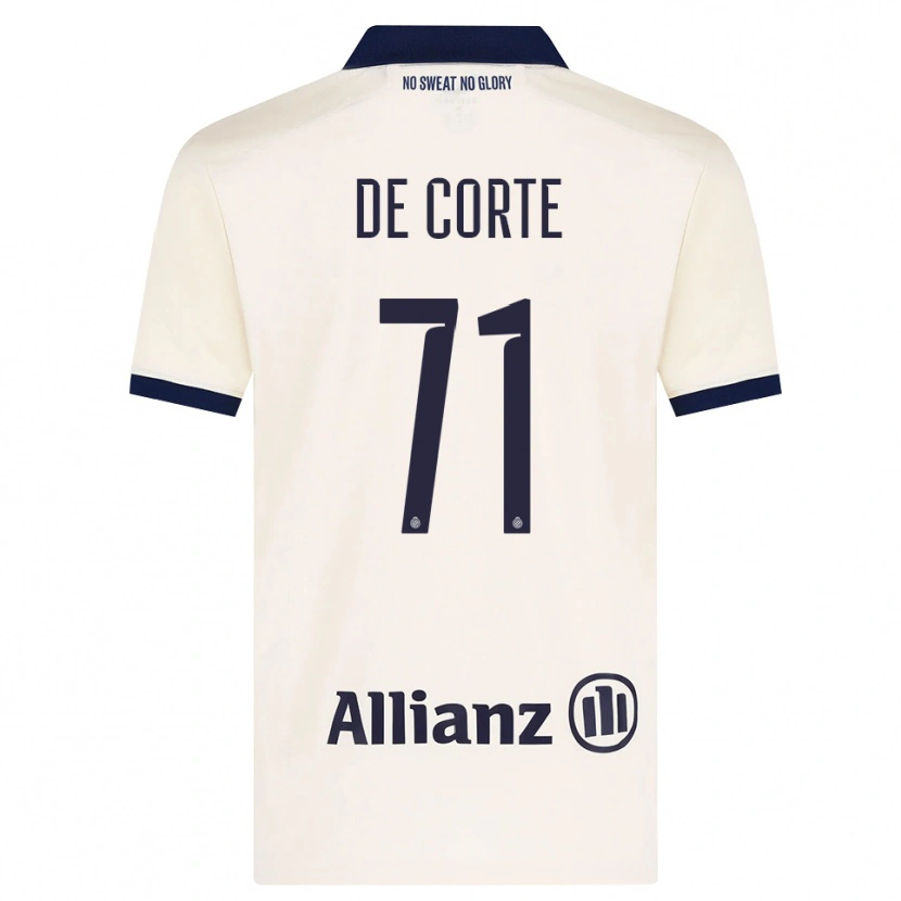 Danxen Dames Axl De Corte #71 Beige Zwart Uitshirt Uittenue 2026/27 T-Shirt België
