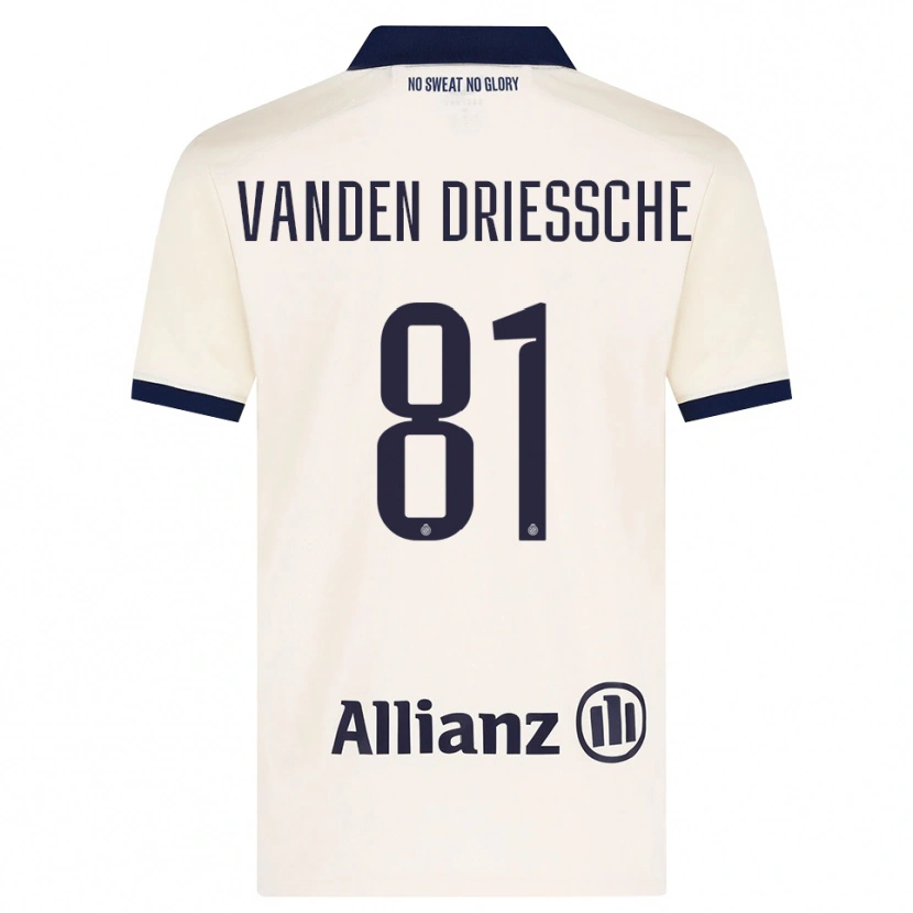 Danxen Dames Argus Vanden Driessche #81 Beige Zwart Uitshirt Uittenue 2026/27 T-Shirt België