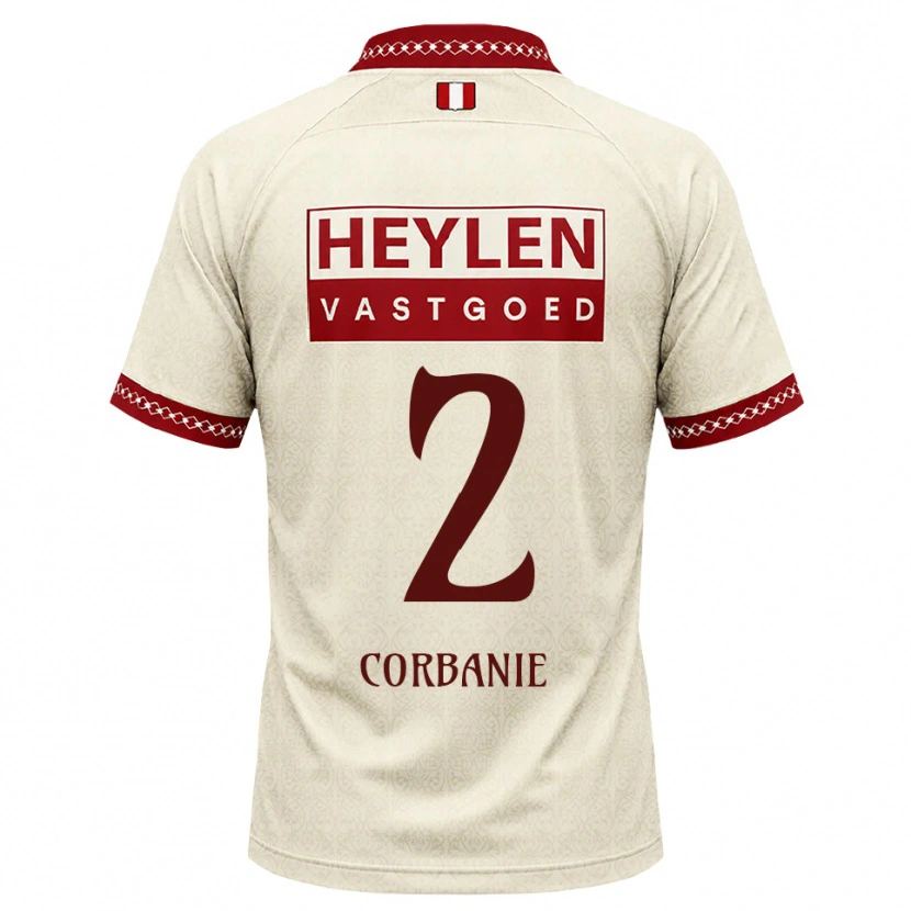 Danxen Dames Kobe Corbanie #2 Beige Rood Uitshirt Uittenue 2026/27 T-Shirt België