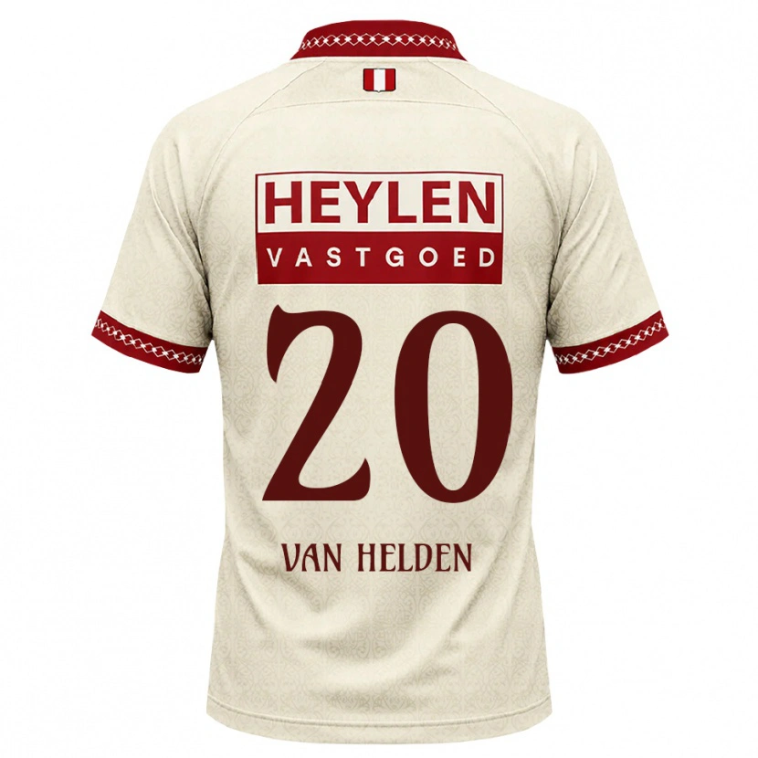 Danxen Dames Rein Van Helden #20 Beige Rood Uitshirt Uittenue 2026/27 T-Shirt België