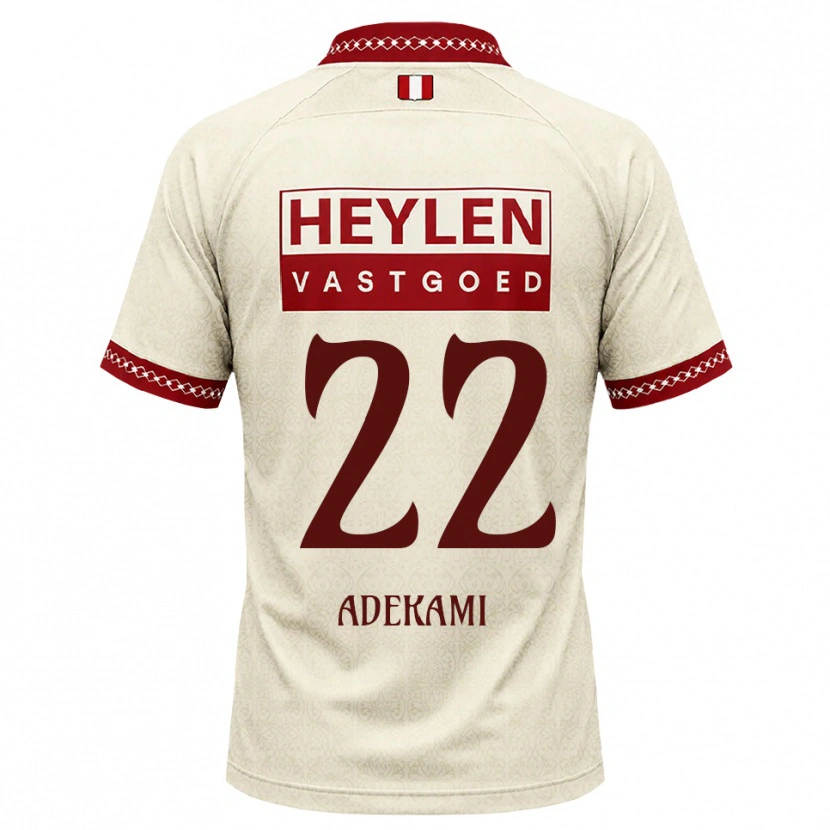 Danxen Dames Farouck Adekami #22 Beige Rood Uitshirt Uittenue 2026/27 T-Shirt België