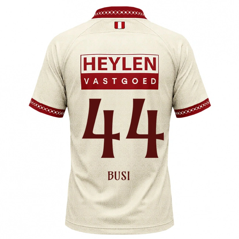 Danxen Dames Maxime Busi #44 Beige Rood Uitshirt Uittenue 2026/27 T-Shirt België