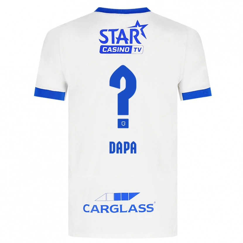 Danxen Dames Melvyn Dapa #0 Wit Blauw Uitshirt Uittenue 2026/27 T-Shirt België