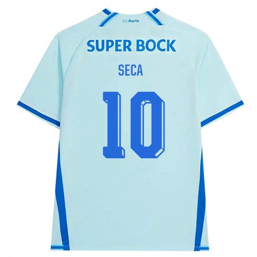 Danxen Dames Rodrigo Seca #10 Licht Hemelsblauw Blauw Thuisshirt Derde Tenue 2026/27 T-Shirt België