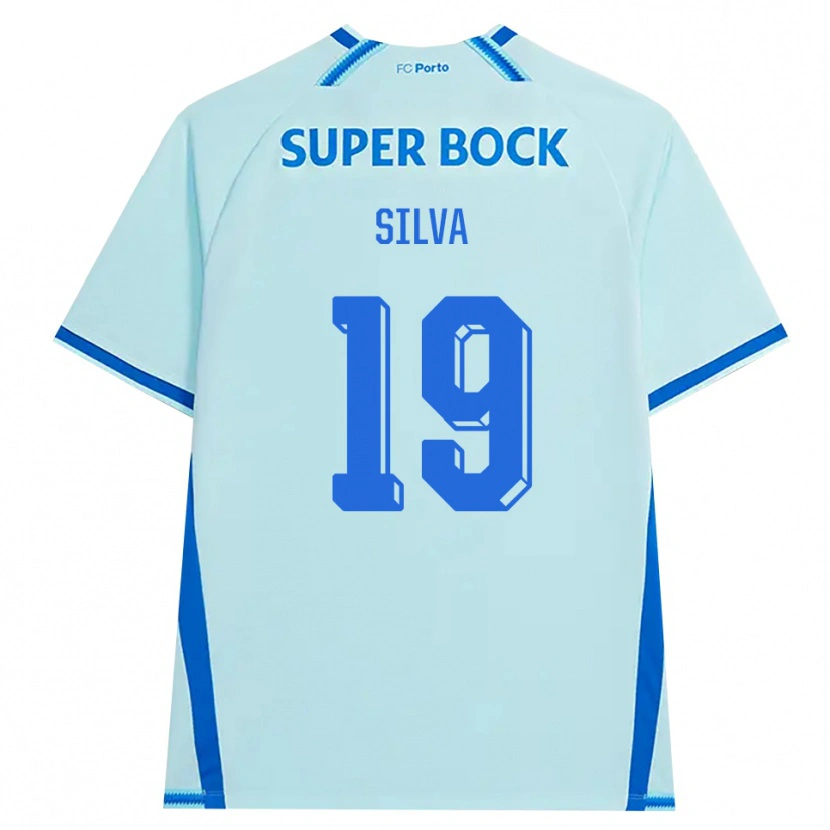 Danxen Dames André Silva #19 Licht Hemelsblauw Blauw Thuisshirt Derde Tenue 2026/27 T-Shirt België