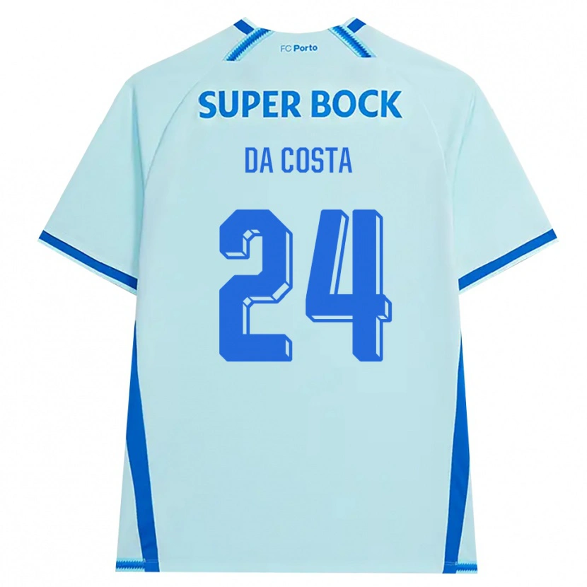 Danxen Dames Seif Da Costa #24 Licht Hemelsblauw Blauw Thuisshirt Derde Tenue 2026/27 T-Shirt België