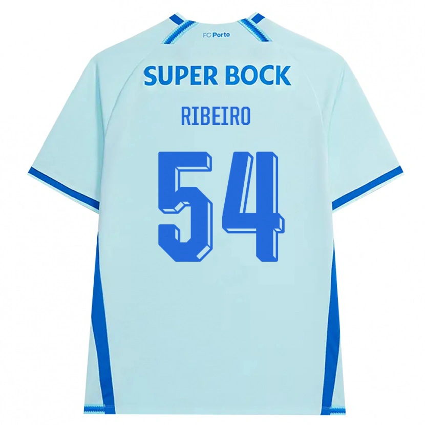 Danxen Dames António Ribeiro #54 Licht Hemelsblauw Blauw Thuisshirt Derde Tenue 2026/27 T-Shirt België
