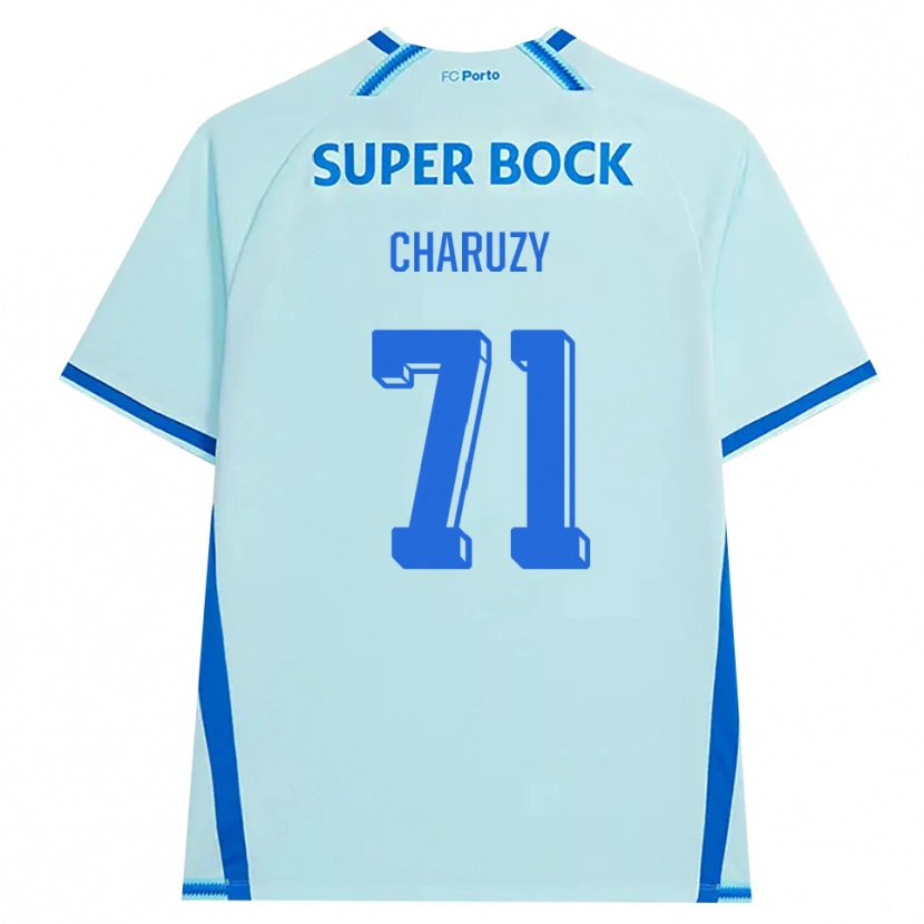 Danxen Dames Hubert Charuży #71 Licht Hemelsblauw Blauw Thuisshirt Derde Tenue 2026/27 T-Shirt België