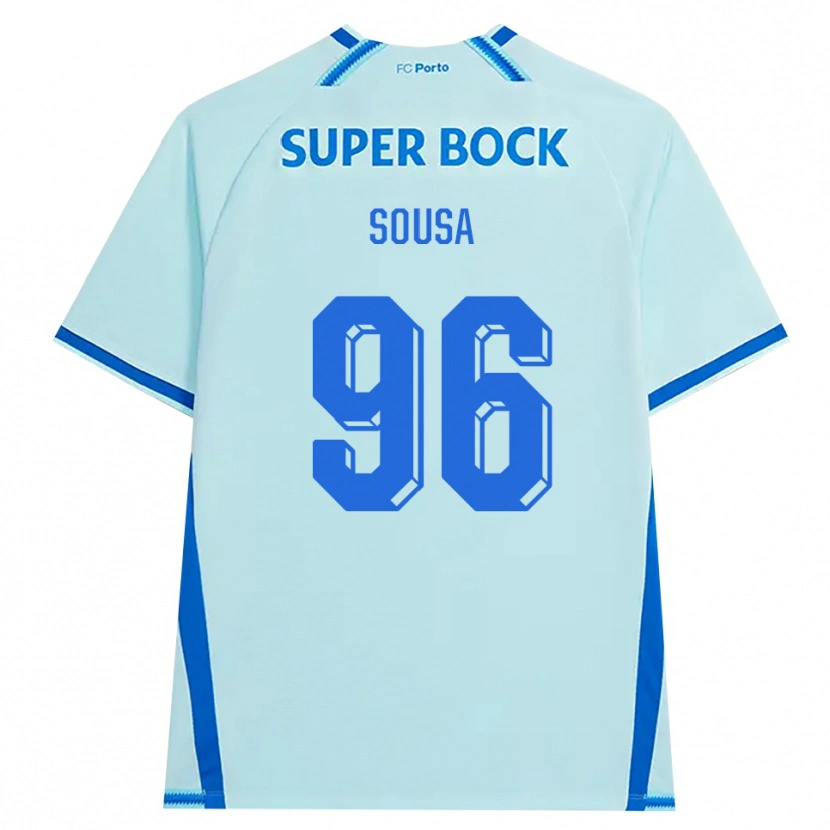 Danxen Dames Filipe Sousa #96 Licht Hemelsblauw Blauw Thuisshirt Derde Tenue 2026/27 T-Shirt België