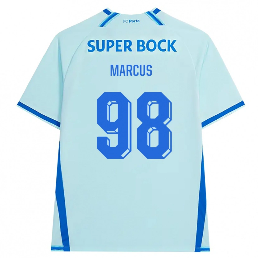 Danxen Dames Abraham Marcus #98 Licht Hemelsblauw Blauw Thuisshirt Derde Tenue 2026/27 T-Shirt België