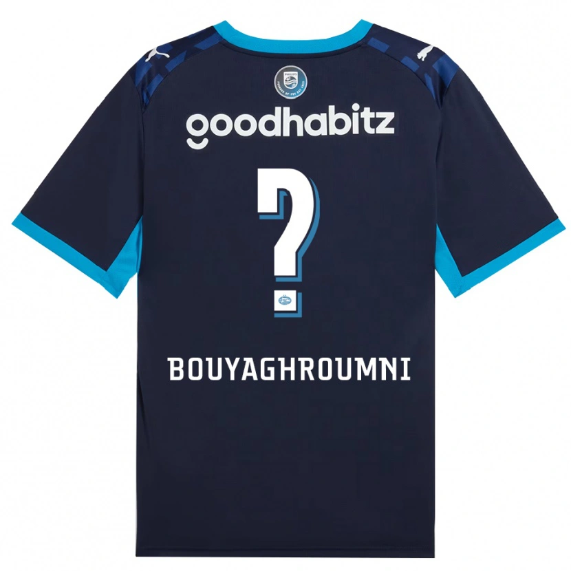 Danxen Dames Jaafar Bouyaghroumni #0 Hemelsblauw Koninklijkblauw Thuisshirt Derde Tenue 2026/27 T-Shirt België