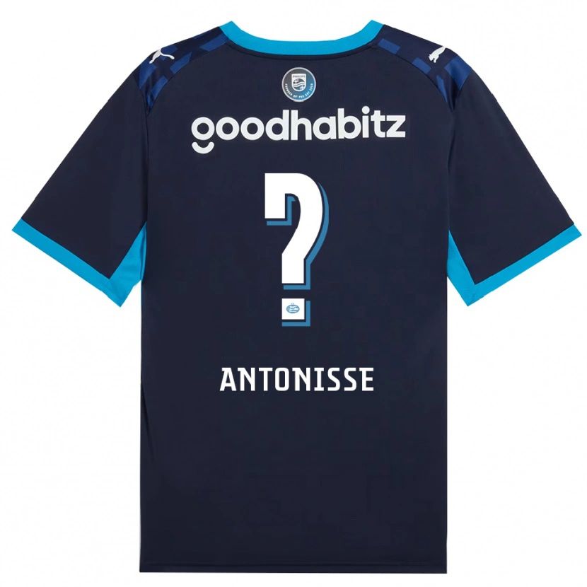 Danxen Dames Jeremy Antonisse #0 Hemelsblauw Koninklijkblauw Thuisshirt Derde Tenue 2026/27 T-Shirt België