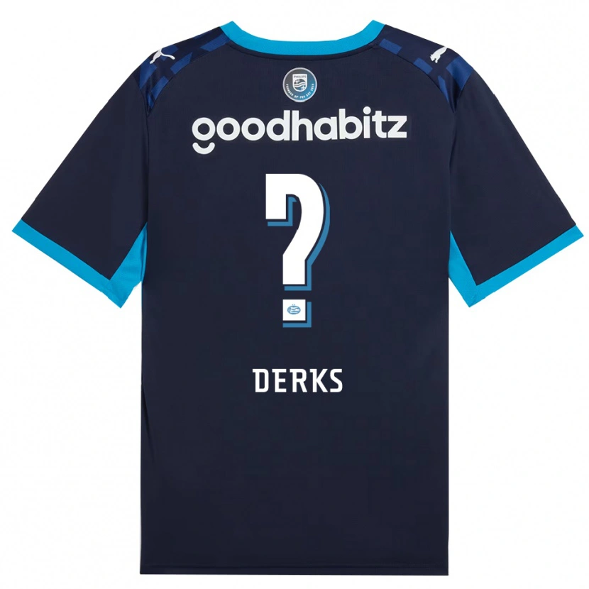 Danxen Dames Ranneke Derks #0 Hemelsblauw Koninklijkblauw Thuisshirt Derde Tenue 2026/27 T-Shirt België