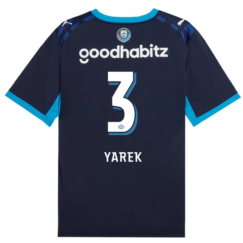Danxen Dames Yarek Gasiorowski #3 Hemelsblauw Koninklijkblauw Thuisshirt Derde Tenue 2026/27 T-Shirt België