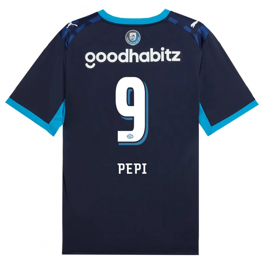Danxen Dames Ricardo Pepi #9 Hemelsblauw Koninklijkblauw Thuisshirt Derde Tenue 2026/27 T-Shirt België