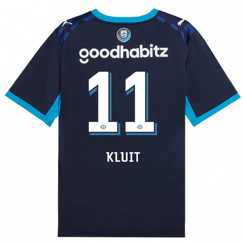 Danxen Dames Fabio Kluit #11 Hemelsblauw Koninklijkblauw Thuisshirt Derde Tenue 2026/27 T-Shirt België