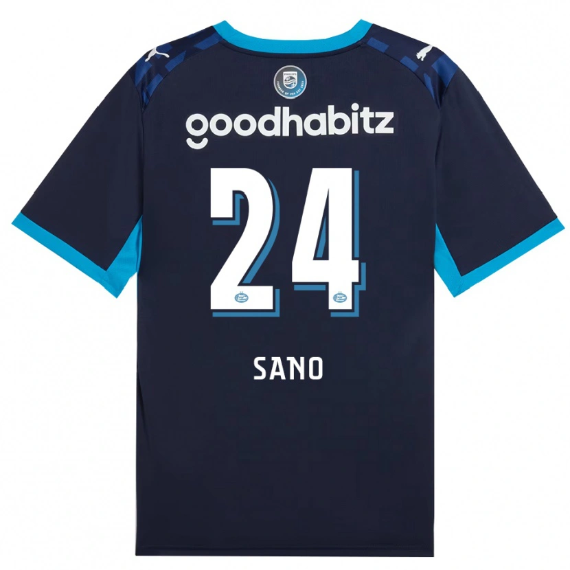 Danxen Dames Kodai Sano #24 Hemelsblauw Koninklijkblauw Thuisshirt Derde Tenue 2026/27 T-Shirt België