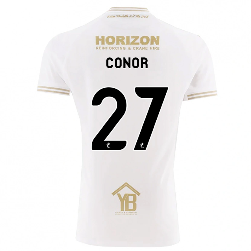 Danxen Dames Conor Mcleod #27 Tarwe Wit Uitshirt Uittenue 2026/27 T-Shirt België