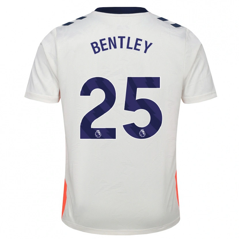 Danxen Dames Daniel Bentley #25 Wit Oranje Koninklijk Blauw Uitshirt Uittenue 2026/27 T-Shirt België