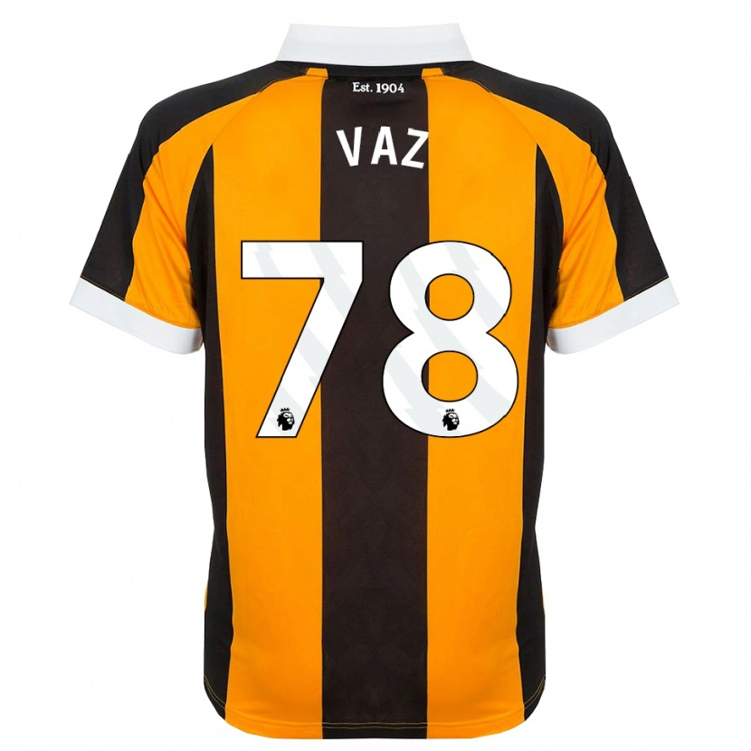 Danxen Dames Robinio Vaz #78 Oranje Zwart Wit Thuisshirt Thuistenue 2026/27 T-Shirt België