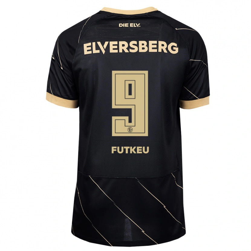 Danxen Dames Noel Futkeu #9 Zwart Bruin Uitshirt Uittenue 2026/27 T-Shirt België