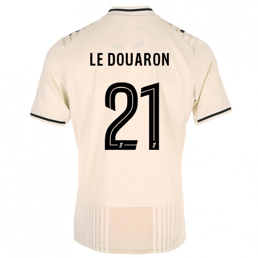 Danxen Dames Jérémy Le Douaron #21 Oldlace Zwart Antiquewhite Uitshirt Uittenue 2026/27 T-Shirt België
