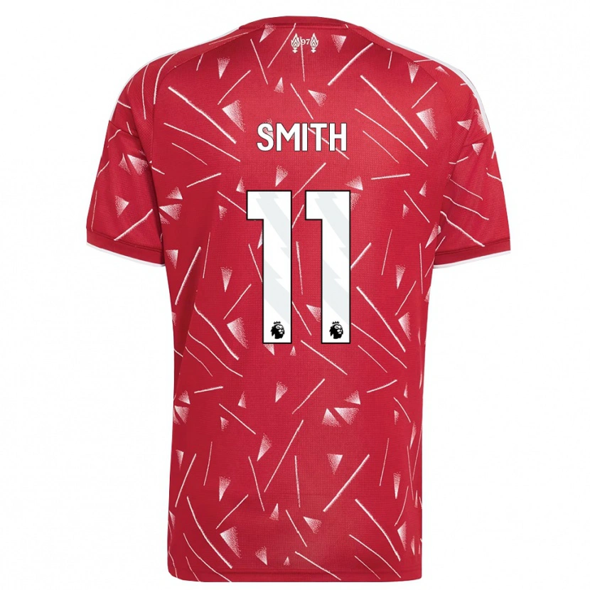 Danxen Kinderen Olivia Smith #11 Wit Rood Thuisshirt Thuistenue 2026/27 T-Shirt België