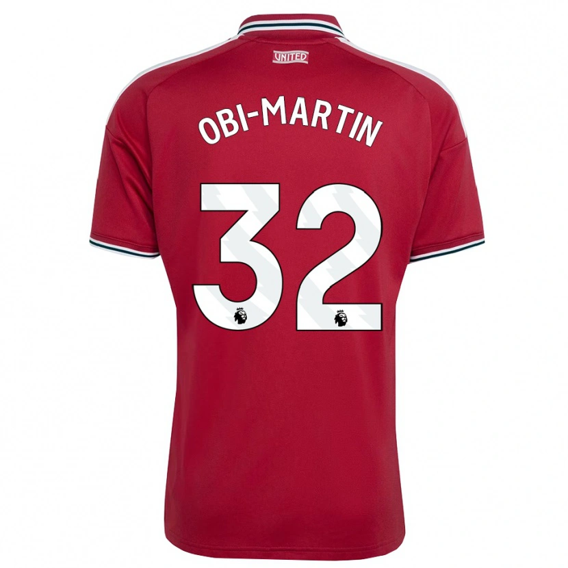 Danxen Kinderen Chido Obi #32 Rood Geel Wit Thuisshirt Thuistenue 2026/27 T-Shirt België