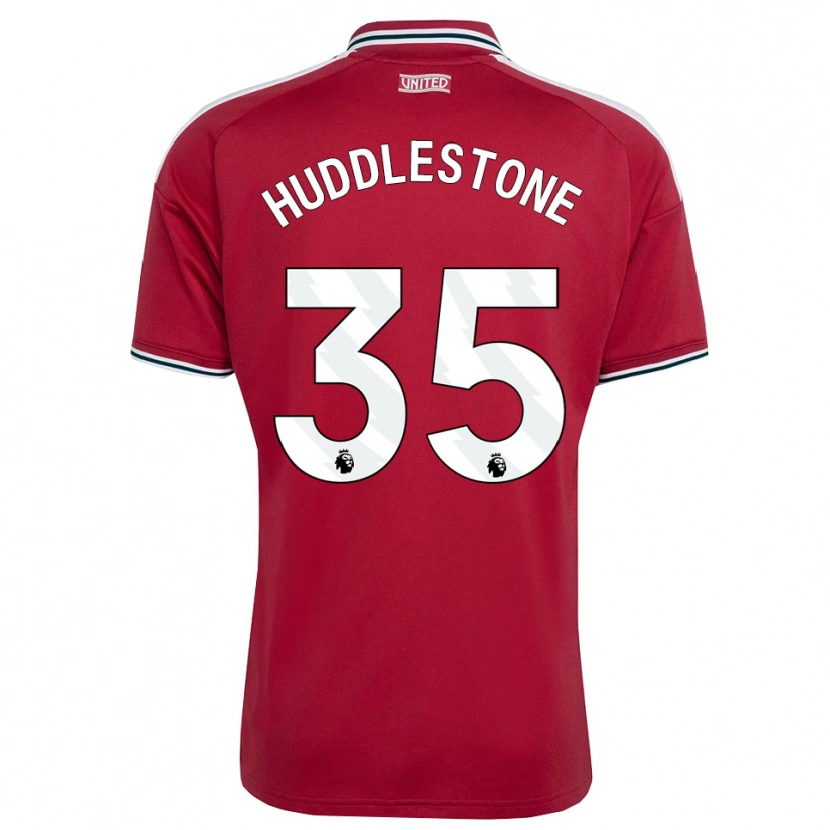 Danxen Kinderen Tom Huddlestone #35 Rood Geel Wit Thuisshirt Thuistenue 2026/27 T-Shirt België