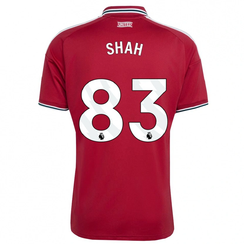 Danxen Kinderen Jariyah Shah #83 Rood Geel Wit Thuisshirt Thuistenue 2026/27 T-Shirt België