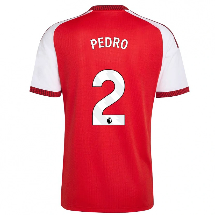 Danxen Kinderen Angelinou Pedro #2 Rood Wit Zwart Thuisshirt Thuistenue 2026/27 T-Shirt België