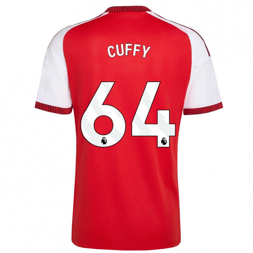 Danxen Kinderen Brooke Norton Cuffy #64 Rood Wit Zwart Thuisshirt Thuistenue 2026/27 T-Shirt België