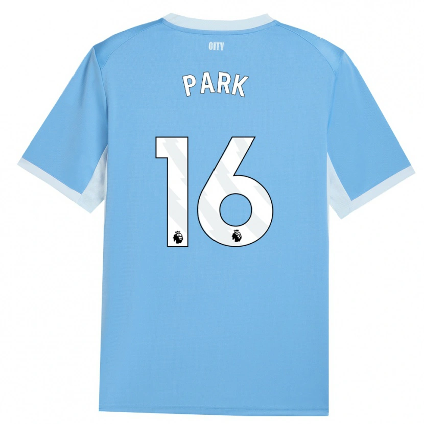 Danxen Kinderen Jess Park #16 Licht Hemelsblauw Wit Thuisshirt Thuistenue 2026/27 T-Shirt België