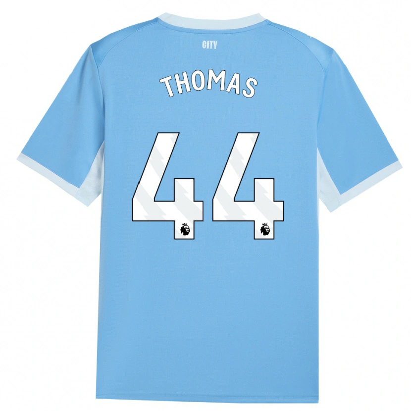 Danxen Kinderen Codie Thomas #44 Licht Hemelsblauw Wit Thuisshirt Thuistenue 2026/27 T-Shirt België