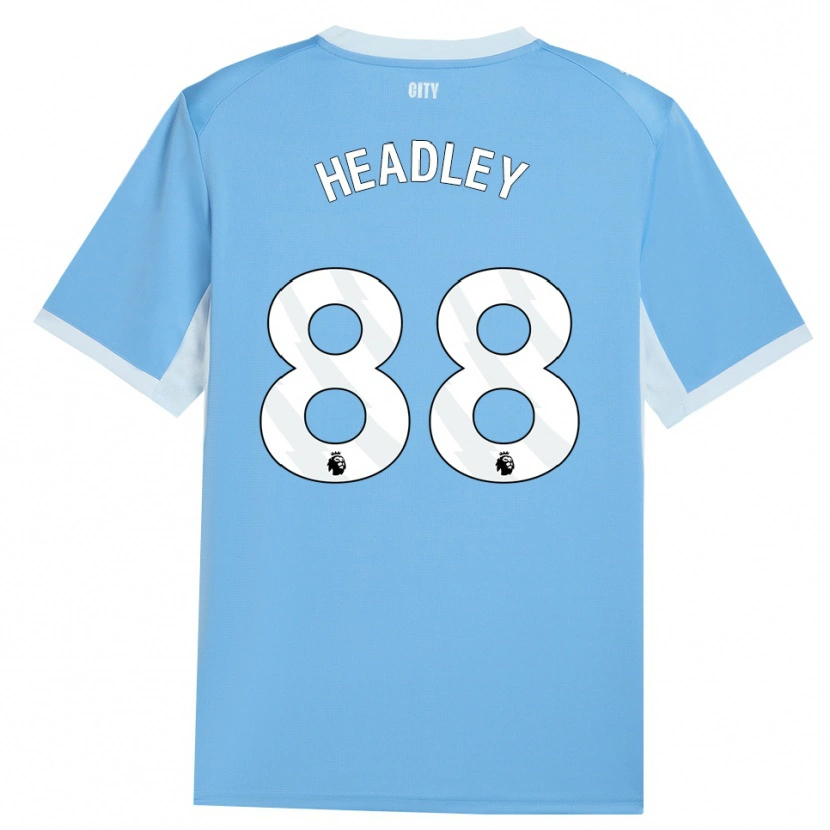 Danxen Kinderen Dante Headley #88 Licht Hemelsblauw Wit Thuisshirt Thuistenue 2026/27 T-Shirt België