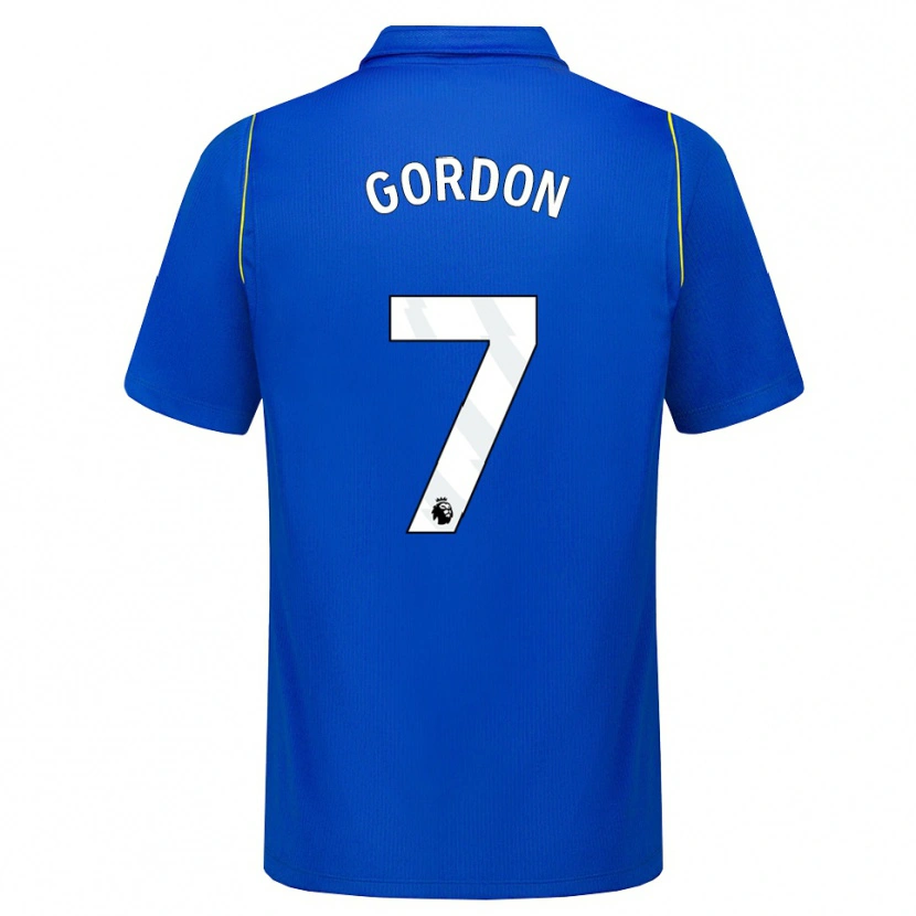 Danxen Kinderen Sol Gordon #7 Blauw Geel Thuisshirt Thuistenue 2026/27 T-Shirt België