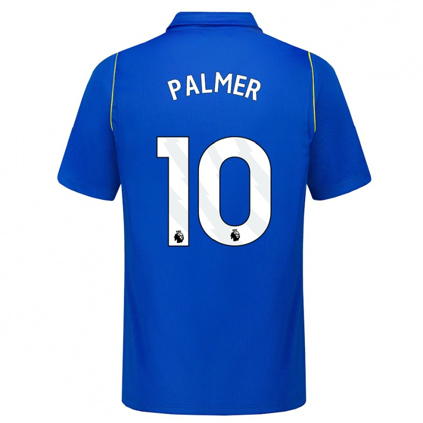 Danxen Kinderen Cole Palmer #10 Blauw Geel Thuisshirt Thuistenue 2026/27 T-Shirt België