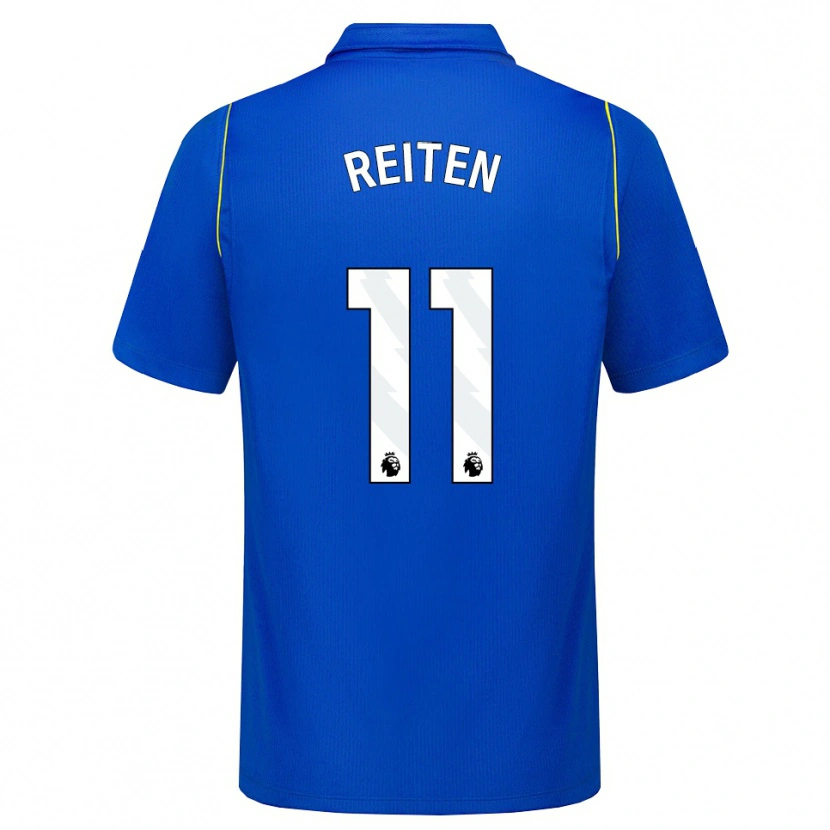 Danxen Kinderen Guro Reiten #11 Blauw Geel Thuisshirt Thuistenue 2026/27 T-Shirt België