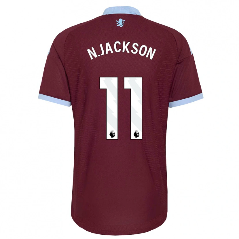 Danxen Kinderen Nicolas Jackson #11 Korenbloemblauw Bordeaux Thuisshirt Thuistenue 2026/27 T-Shirt België