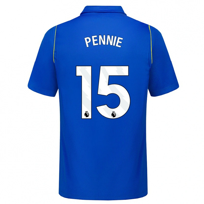 Danxen Kinderen Andrew Pennie #15 Blauw Geel Thuisshirt Thuistenue 2026/27 T-Shirt België