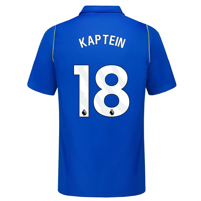 Danxen Kinderen Wieke Kaptein #18 Blauw Geel Thuisshirt Thuistenue 2026/27 T-Shirt België